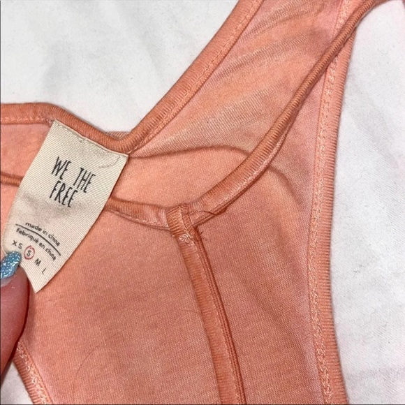 We The Free ; Free People Amelia T Strap Tank top size Small - Picture 6 of 6